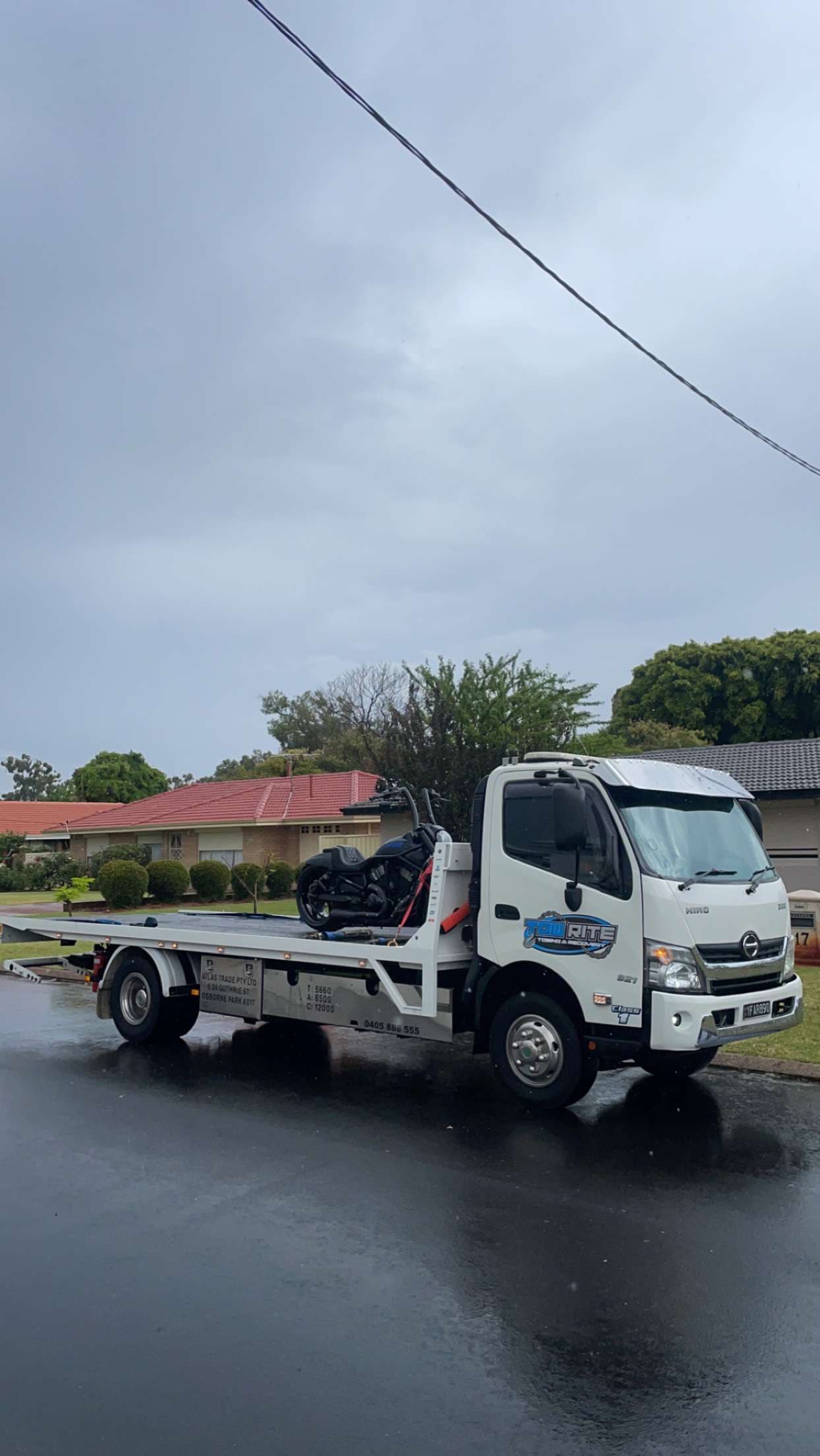 Motorcycle towing Perth