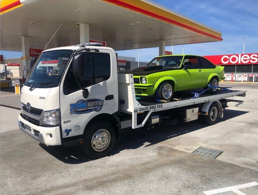 Classic Holden Torana on Tow Rite flatbed Perth
